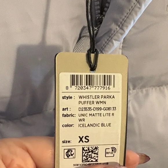 G-Star Sky Blue Puffer Coat